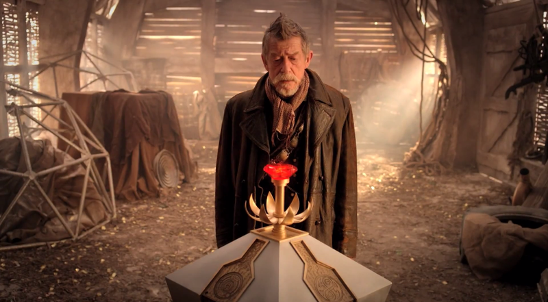 Illustration for article titled A closer look at the first trailer for The Day of The Doctor